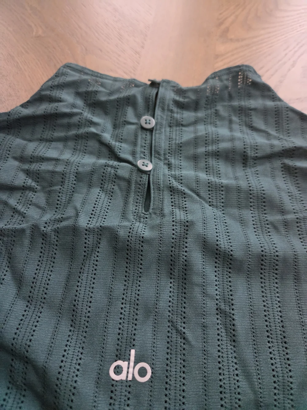 Alo Yoga NWOT Euphoria Long Sleeve Dress in Midnight Green sz MEDIUM